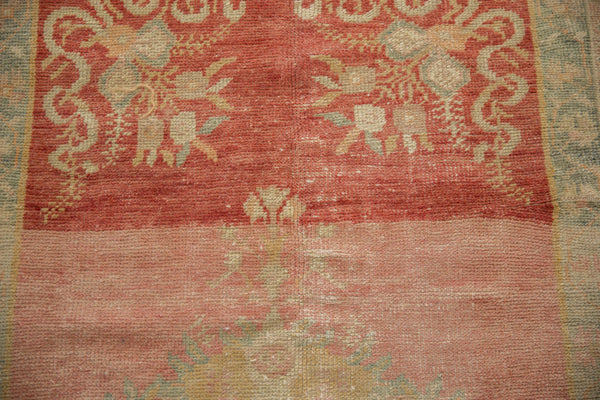 Vintage Distressed Oushak Rug Runner // ONH Item: 12693, Image 2