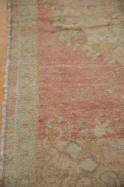 Vintage Distressed Oushak Rug Runner // ONH Item: 12693, Image 5
