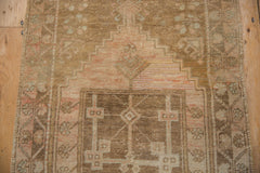 2.5x7.5 Vintage Distressed Anatolian Rug Runner