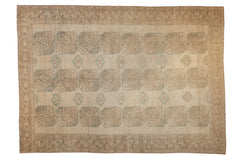 8x11 Vintage Distressed Ersari Carpet