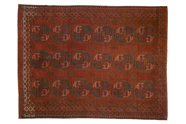 Vintage Distressed Ersari Carpet // ONH Item: 12704