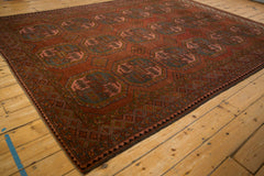 7.5x10 Vintage Distressed Ersari Carpet