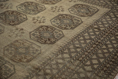 9x10 Vintage Distressed Ersari Square Carpet