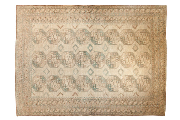 Vintage Distressed Ersari Carpet // ONH Item: 12707