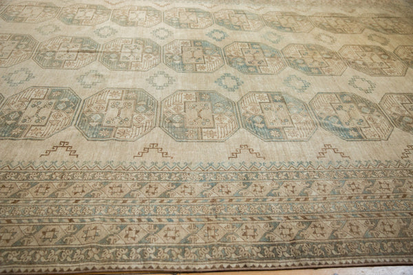 Vintage Distressed Ersari Carpet // ONH Item: 12707, Image 12
