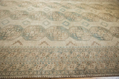 9x12.5 Vintage Distressed Ersari Carpet