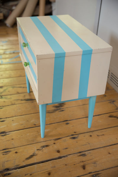 Vintage Updated Mid Century Nightstand // ONH Item: 12712, Image 4