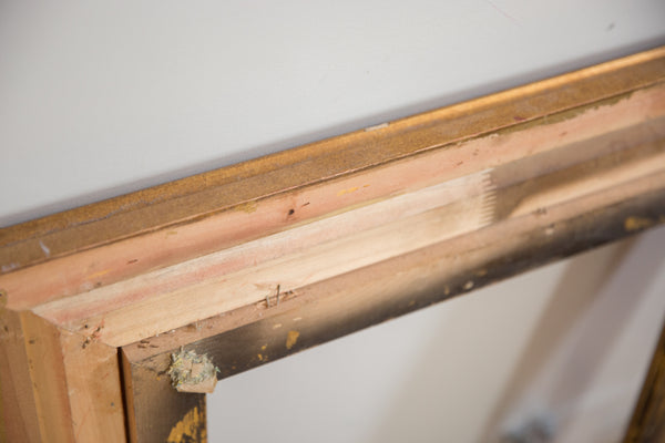 Vintage Golden Wood Picture Frame // ONH Item 12714, Image 1