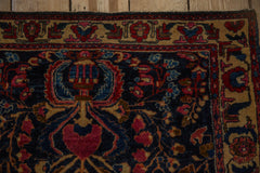 2.5x5 Antique Fine Mohajeran Sarouk Rug Runner