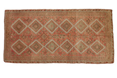 5.5x11 Vintage Distressed Kurdish Rug Runner