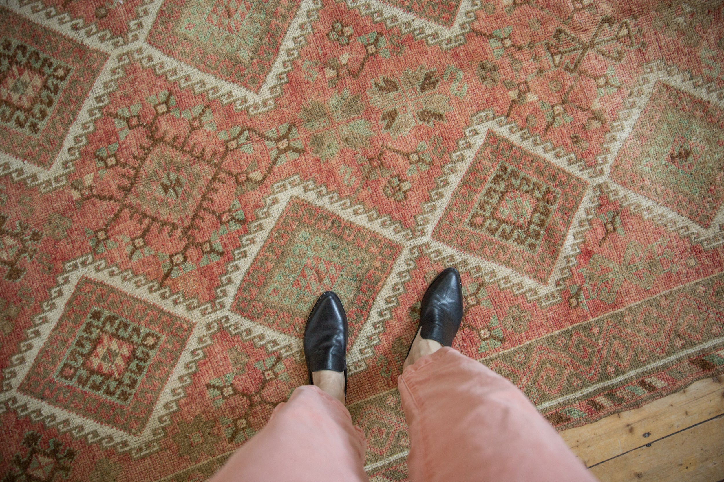 5.5x11 Vintage Distressed Kurdish Rug Runner // ONH Item 12718, Image 1