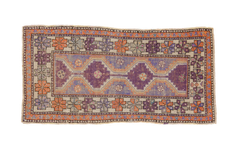 Vintage Distressed Oushak Rug // ONH Item: 12719