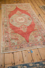 3x6 Vintage Distressed Oushak Rug Runner