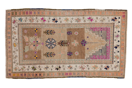 Vintage Distressed Oushak Rug // ONH Item: 12750