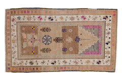 2.5x4.5 Vintage Distressed Oushak Rug