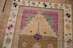 2.5x4.5 Vintage Distressed Oushak Rug