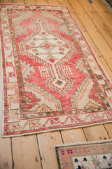 2.5x5.5 Vintage Distressed Oushak Rug Runner