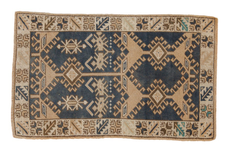 Vintage Distressed Oushak Rug // ONH Item: 12754