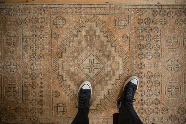 Vintage Distressed Oushak Rug Runner // ONH Item: 12757, Image 1