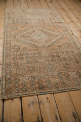 3x6 Vintage Distressed Oushak Rug Runner