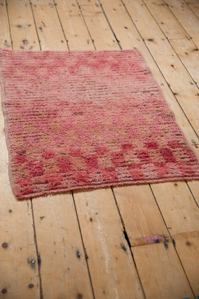 Vintage Distressed Tulu Square Rug // ONH Item: 12758, Image 5