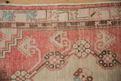 2.5x5 Vintage Distressed Oushak Rug Runner