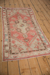 2.5x5 Vintage Distressed Oushak Rug Runner