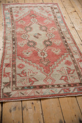 2.5x5 Vintage Distressed Oushak Rug Runner