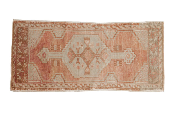 Vintage Distressed Oushak Rug Runner // ONH Item: 12761