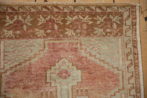 Vintage Distressed Oushak Rug Runner // ONH Item: 12761, Image 3