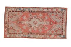 2.5x5 Vintage Distressed Oushak Rug Runner