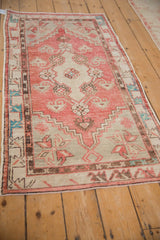 2.5x5 Vintage Distressed Oushak Rug Runner