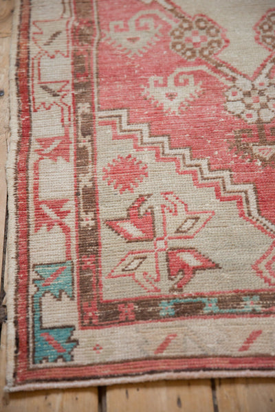 Vintage Distressed Oushak Rug Runner // ONH Item: 12763, Image 6