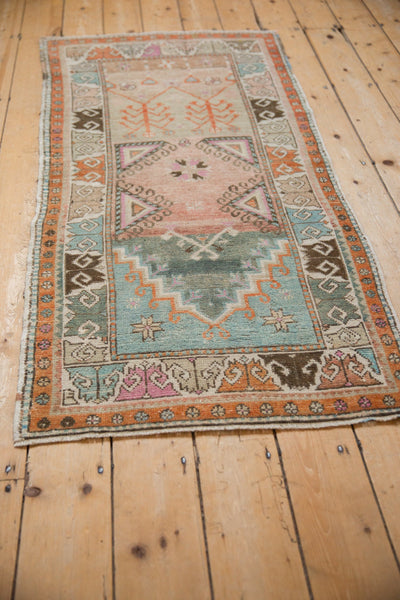 Vintage Distressed Oushak Rug Runner // ONH Item: 12764, Image 6