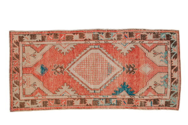 Vintage Distressed Oushak Rug Runner // ONH Item: 12767