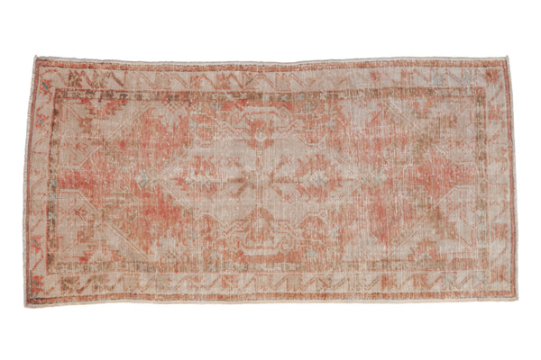 Vintage Distressed Oushak Rug Runner // ONH Item: 12768