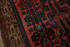 3.5x6.5 Vintage Kurdish Hamadan Rug