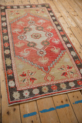 3x5.5 Vintage Distressed Oushak Rug