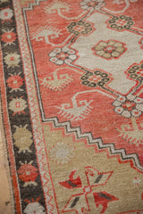 3x5.5 Vintage Distressed Oushak Rug