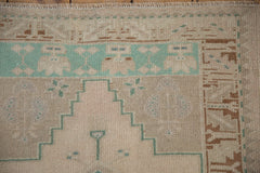 2.5x4 Vintage Distressed Oushak Rug