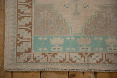 2.5x4 Vintage Distressed Oushak Rug