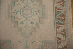 2.5x4 Vintage Distressed Oushak Rug