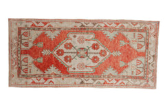 2.5x5.5 Vintage Distressed Oushak Rug Runner