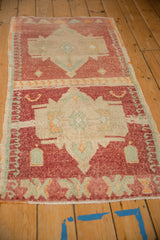 2.5x5 Vintage Distressed Kars Rug Runner