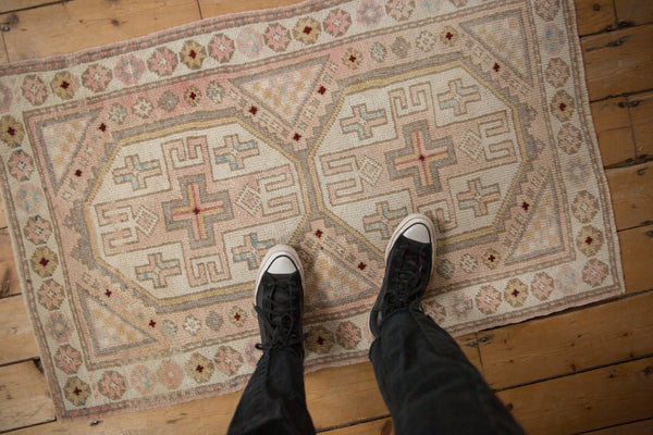 Vintage Distressed Oushak Rug // ONH Item: 12776, Image 1