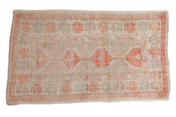 Vintage Distressed Oushak Rug // ONH Item: 12780