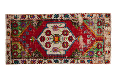 2.5x5 Vintage Oushak Rug Runner