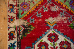 2.5x5 Vintage Oushak Rug Runner