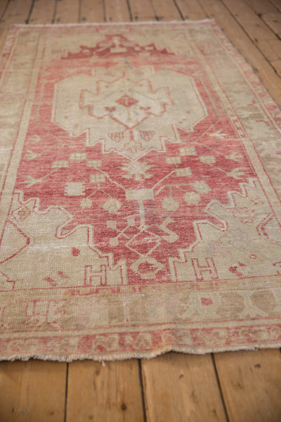 Vintage Distressed Oushak Rug Runner // ONH Item: 12792, Image 5