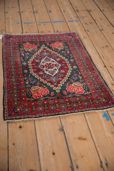 Vintage Fine Kashan Rug Mat // ONH Item: 12798, Image 3